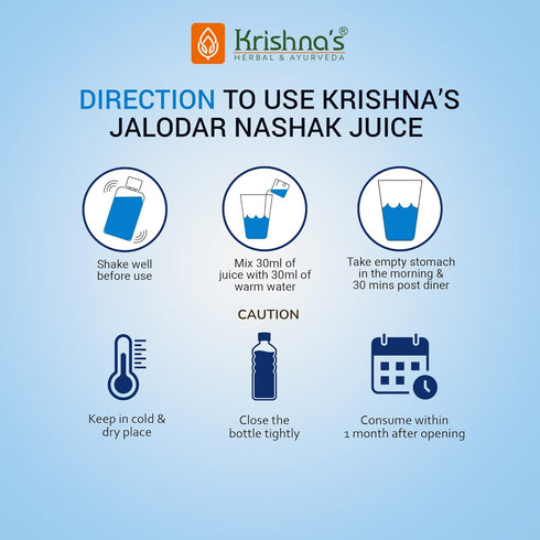 Krishna'S Herbal & Ayurveda Jalodar Nashak Juice